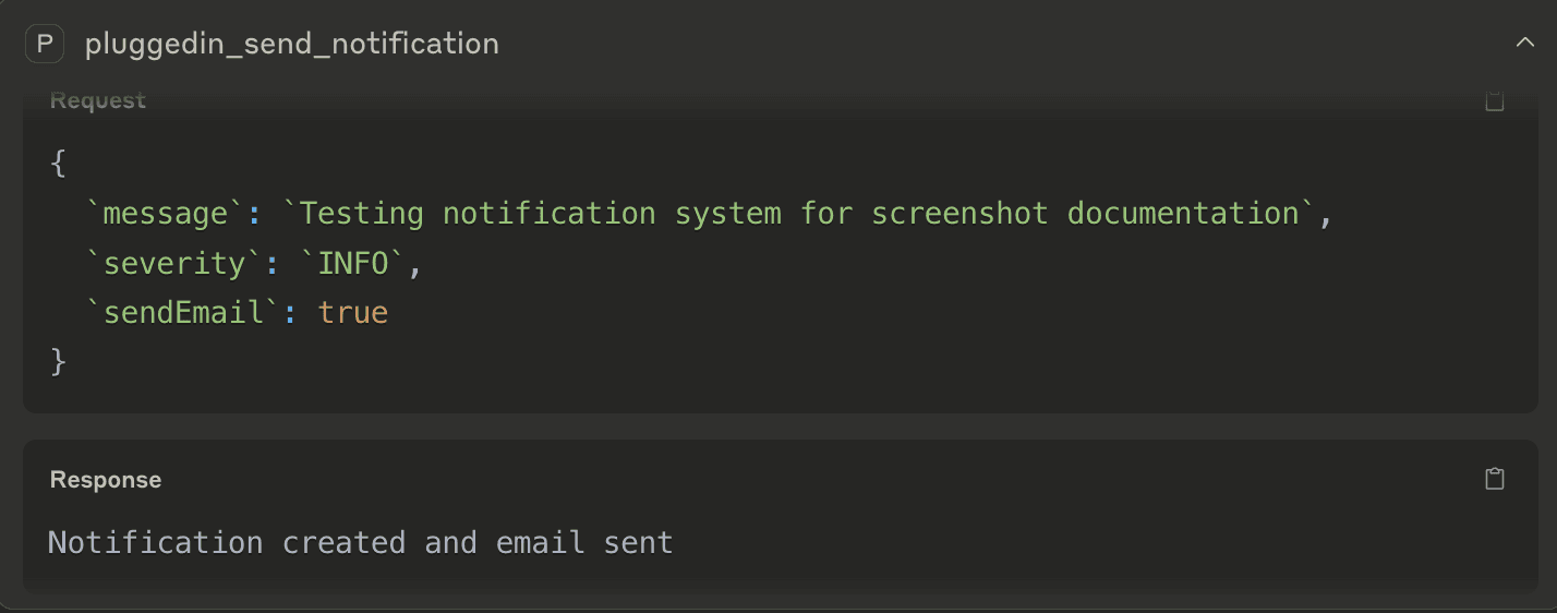 MCP notification tool being used in Claude/Cursor